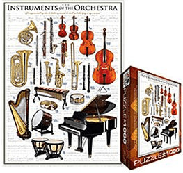 Eurographics Puzzles Instruments d'Orchestre