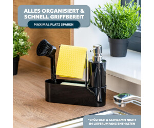 bremermann Spülbecken-Set Spülutensilienhalter mit Seifenspender 350ml, schwarz ab 22,99 € (Oktober 2026)