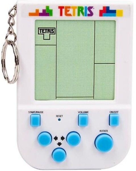 Fizz Creations Tetris Mini Retro Handheld-Videospiel Schlüsselanhänger (320128)