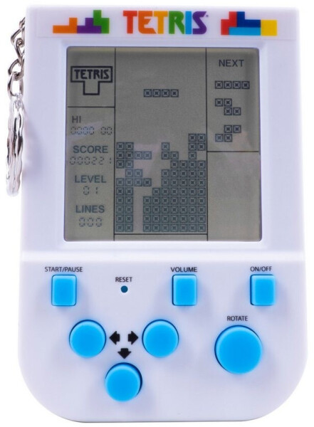 Fizz Creations Tetris Mini Retro Handheld-Videospiel Schlüsselanhänger (320128), Bild 7
