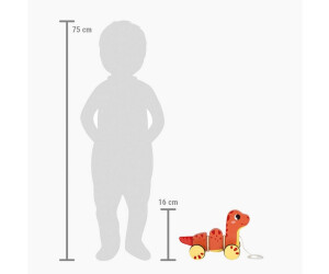 Small Foot Dinosaurier-Eier Mit Quietsch-Sound – 12er Set Aus Holz, 3 Designs, Ab 12 Monaten