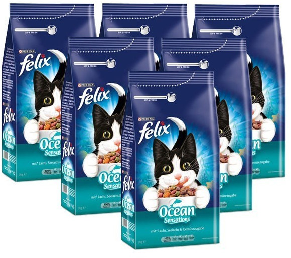 Felix Croquettes pour chat Ocean poisson Felix Croquettes pour chat Ocean poisson