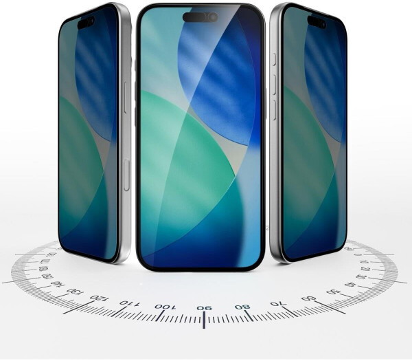 4smarts Second Glass Privacy Displayschutz mit Montagerahmen für iPhone 17 Pro (541574), Bild 4
