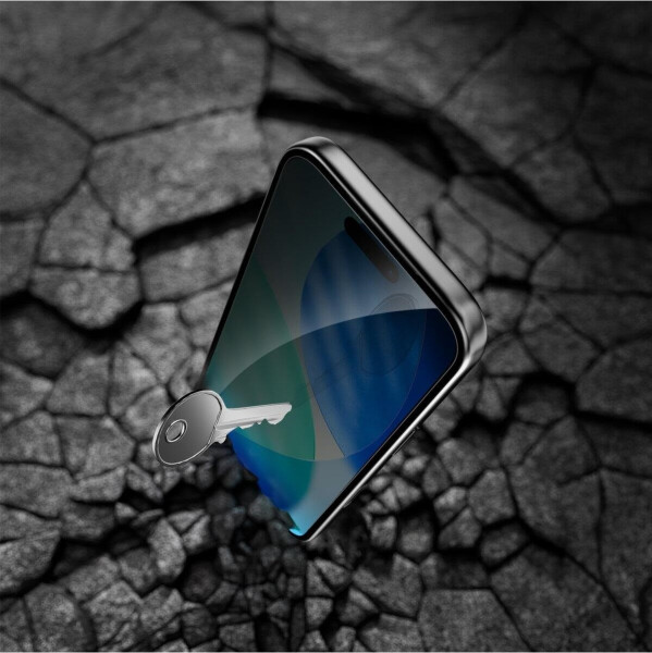4smarts Second Glass Privacy Displayschutz mit Montagerahmen für iPhone 17 Pro (541574), Bild 6