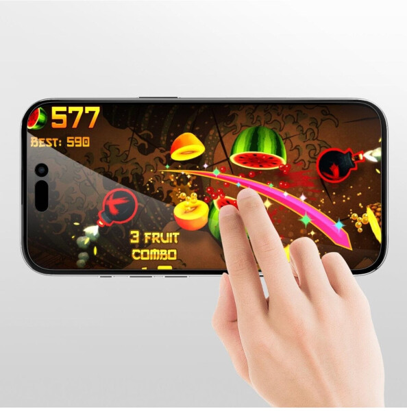 4smarts Second Glass Privacy Displayschutz mit Montagerahmen für iPhone 17 Pro (541574), Bild 8