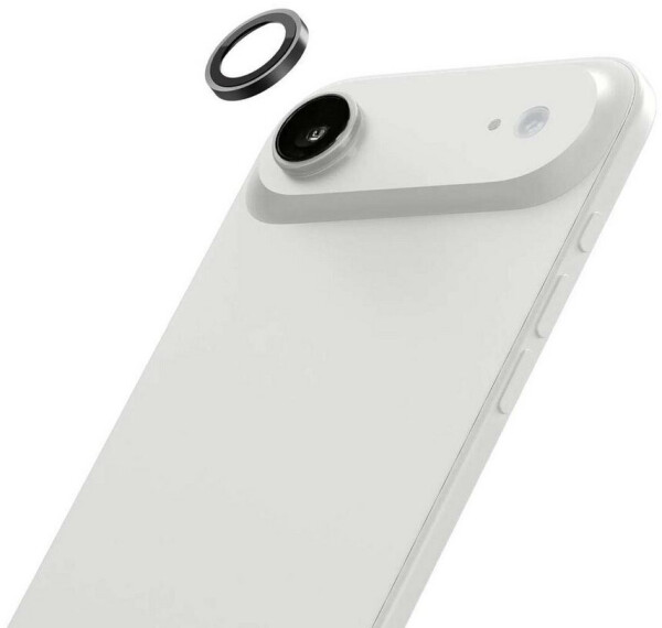 LAUT PRIME GLASS Kameraobjektivschutz für iPhone 17 Air, schwarz (L_IP25C_PGL_BK)