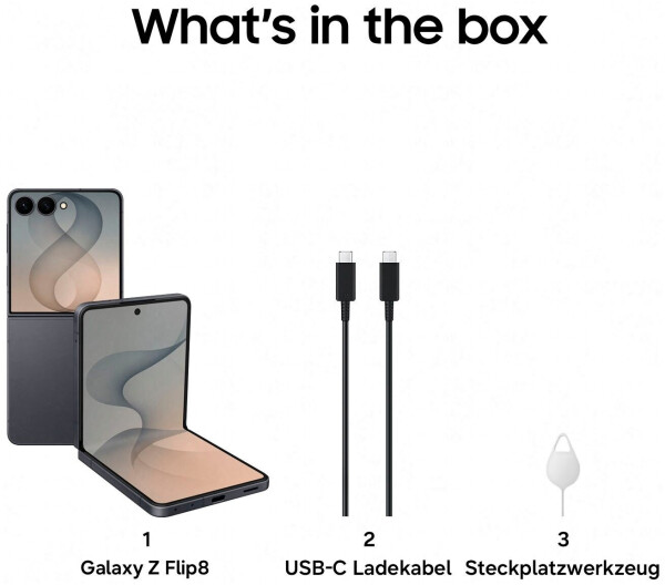 Samsung Galaxy Z Flip8 256GB Graphite, Bild 14