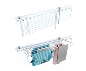 Foxydry Balkon-Wäscheständer, klappbar, Aluminium, 118cm, weiß ab 67,70 € (Oktober 2026)