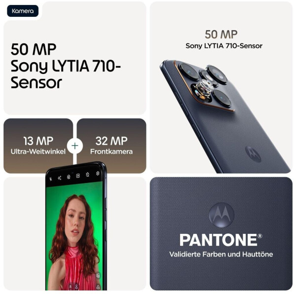 Motorola Edge 70 Fusion (5200 mAh) 512GB PANTONE Silhouette, Bild 9
