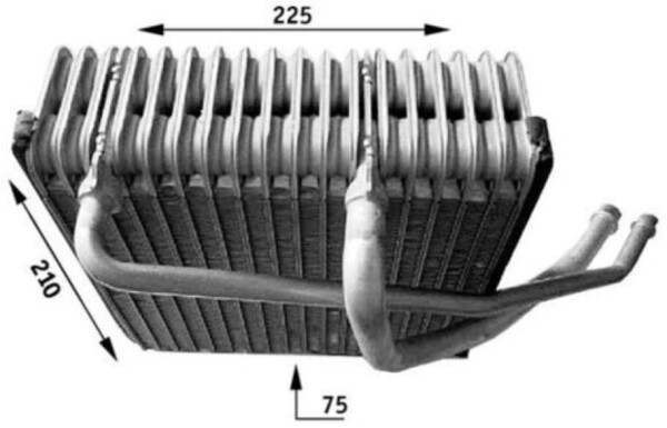 Mahle Klimaverdampfer (AE 44 000S)
