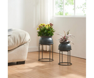 en.casa Blumenständer Assen Metall, schwarz, 38x23,5cm (84315646) ab 19,99 € (Oktober 2026)