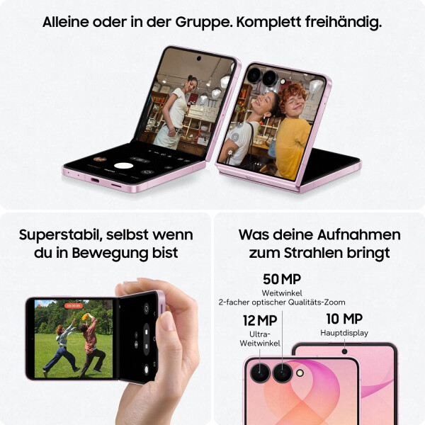 Samsung Galaxy Z Flip8 256GB Pink, Bild 8