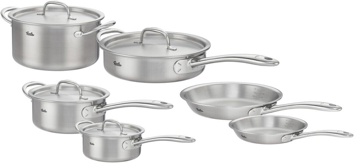 Fissler M5 Pro Ply Topfset 10 tlg Edelstahl 18/10 Induktion Premium Kochgeschirr ab 1.149,00 € (Oktober 2026)
