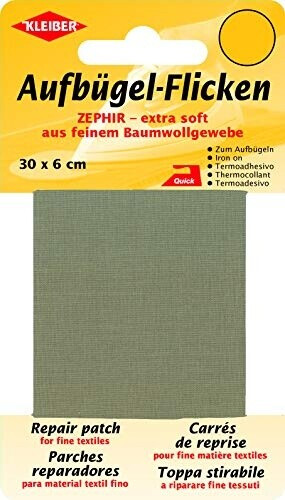 KLEIBER Zephir-Aufbügel-Flicken 400 x 120 mm KLEIBER Zephir-Aufbügel-Flicken 400 x 120 mm
