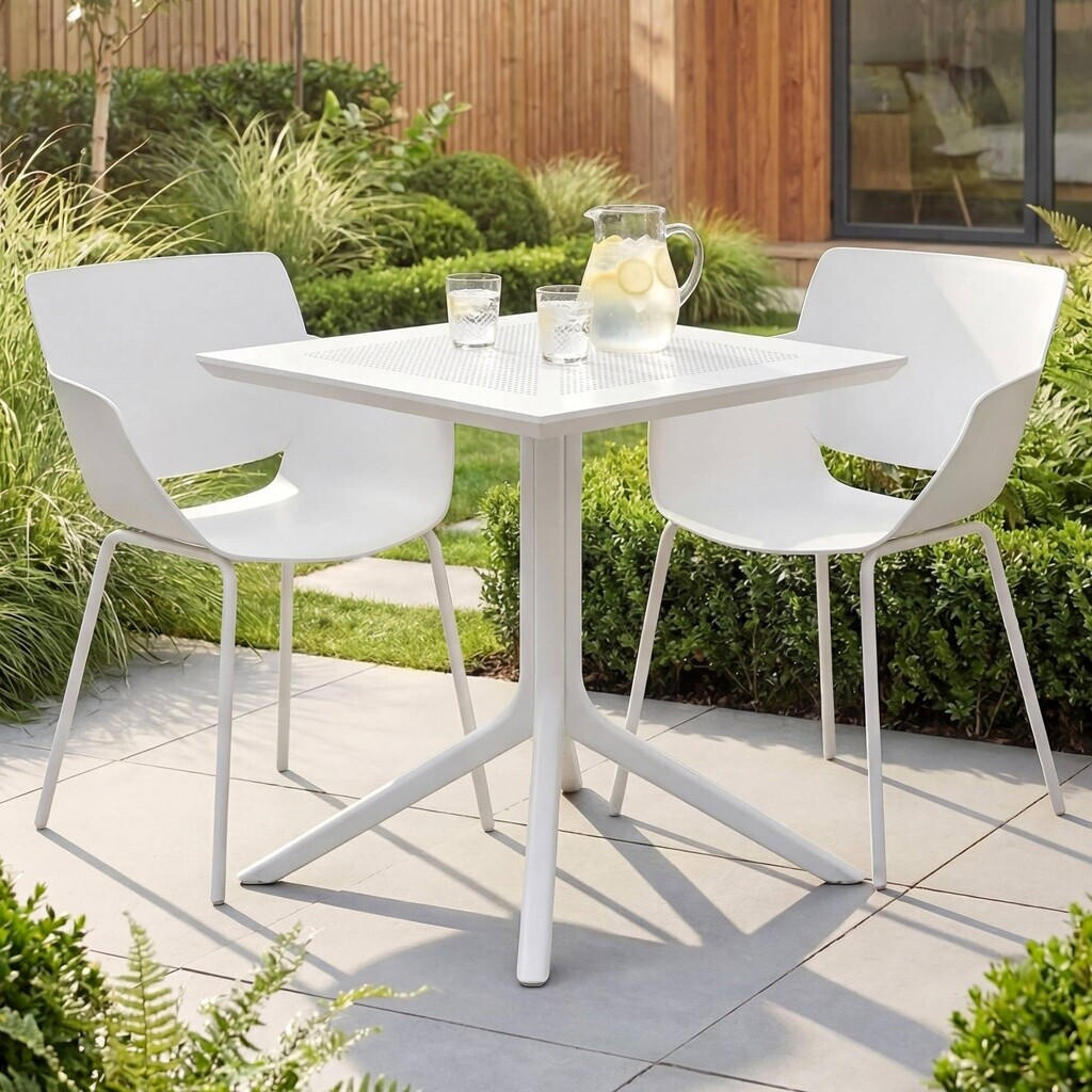 CLP Lirra Gartenmöbel-Set 3-teilig, wetterfest, weiß (328125) ab 149,90 € (Oktober 2026)