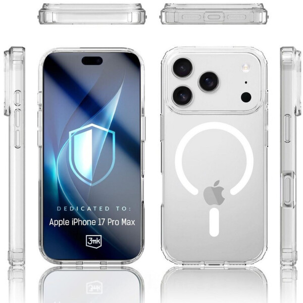 3mk Armor Clear MagCase Apple iPhone 17 Pro Transparent, Bild 6