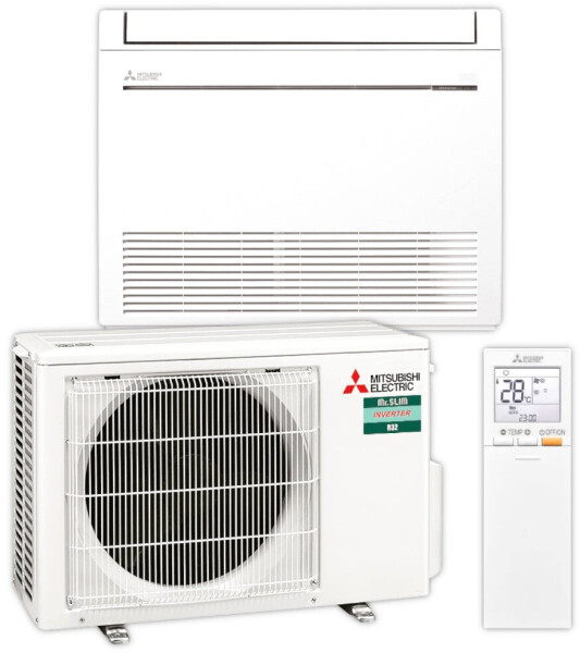 Mitsubishi Electric Truhen-Klimageräte-Set SUZ-M35VA2 + MFZ-KT35VG
