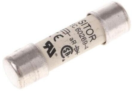 Siemens Zylindersicherung 2A 10x38mm mittelträge (MT) 500V/AC | 479653