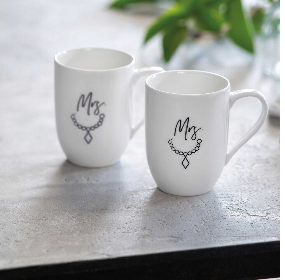 Villeroy & Boch Statement Mrs & Mrs Tassen-Set 2tlg., 290ml, Porzellan (10-1621-8412) ab 19,90 € (Oktober 2026)