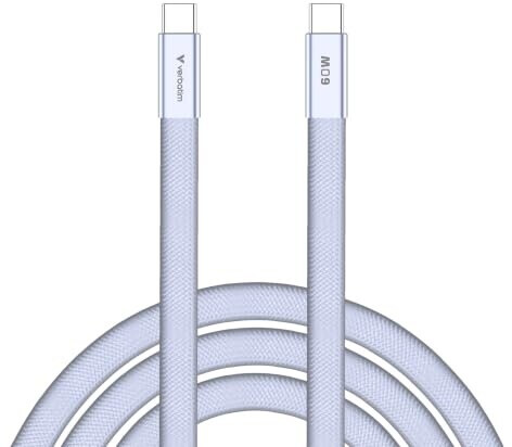 Verbatim Sync & Charge USB-C auf USB-C 60W 120cm, lila (30275), Bild 3