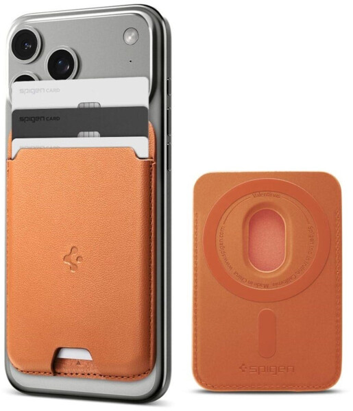 Spigen Valentinus MagFit MagSafe Kartenetui, 3 Karten, für iPhone 17-12 (AFA11339)