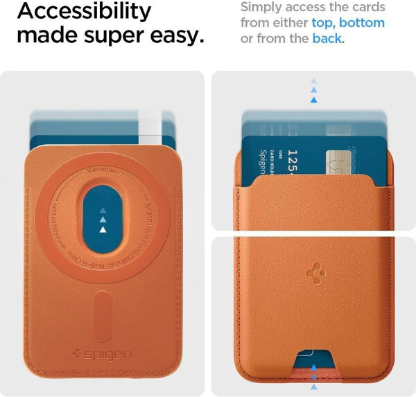 Spigen Valentinus MagFit MagSafe Kartenetui, 3 Karten, für iPhone 17-12 (AFA11339), Bild 8