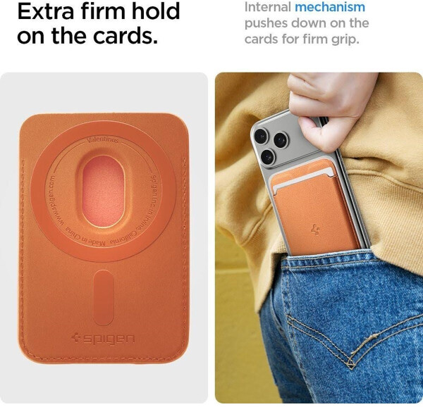 Spigen Valentinus MagFit MagSafe Kartenetui, 3 Karten, für iPhone 17-12 (AFA11339), Bild 9
