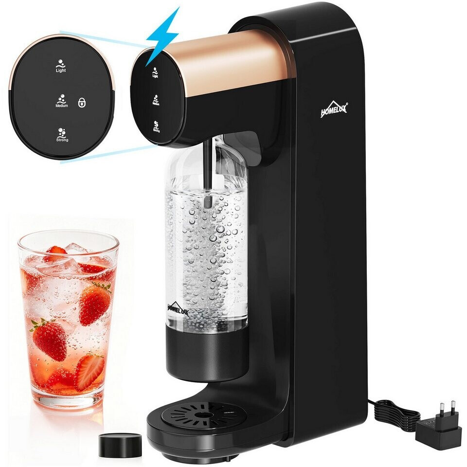 Homelux Wassersprudler Soda Maker Schwarz ab 78,39 € (Oktober 2026)
