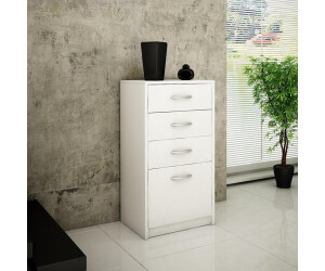 Home Collective Kommode mit 4 Schubladen, matt, 45cm breit, weiß ab 90,90 € (Oktober 2026)
