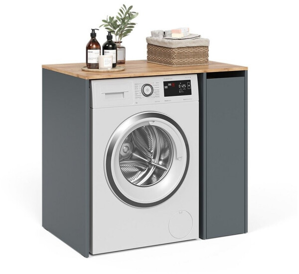 VICCO Viktor Waschmaschinenschrank Anthrazit/Goldkraft Eiche 93,6x88,2cm (55161), Bild 5