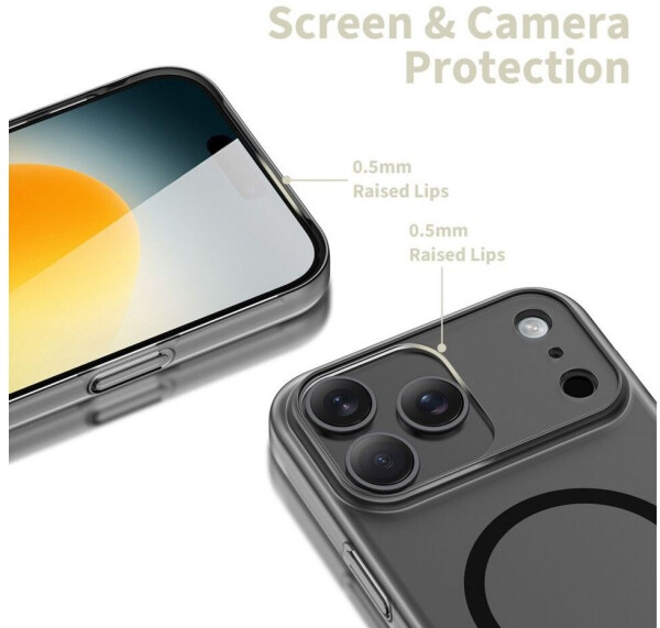 Tech-Protect MagSlim MagSafe Case for iPhone 17 Pro Matte Black, Bild 3