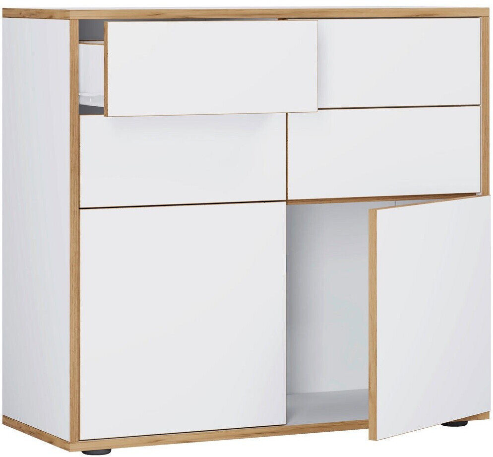 VCM Salia Kommode Holz, 100cm breit, weiß ab 213,64 € (Oktober 2026)