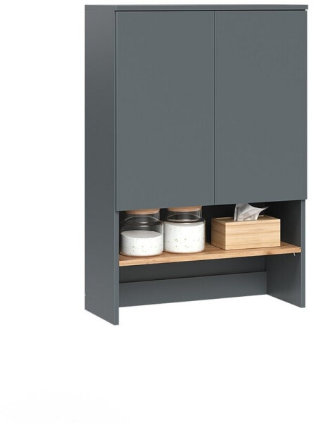 VICCO Viktor Waschmaschinenschrank anthrazit/goldkraft Eiche, 68x100,4cm (55160), Bild 5
