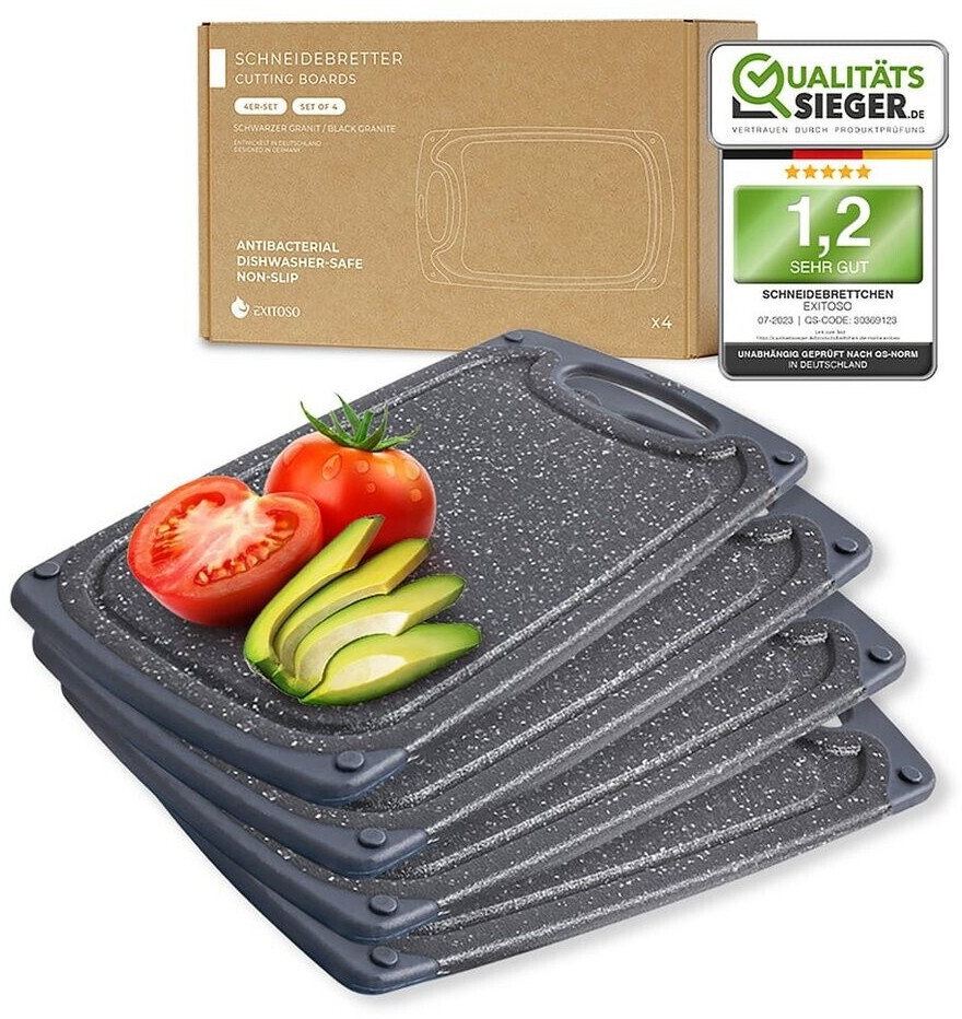 DS Produkte Frühstücksbrettchen 4er-Set Kunststoff, BPA-frei, spülmaschinenfest (15803) ab 13,79 € (Oktober 2026)