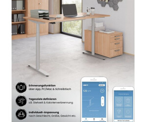 ESMART ETX-121GBA auf Rollen 140 x 70 cm elektrisch höhenverstellbarer