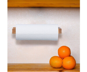 Relaxdays Küchenrollenhalter Wand, Bambus, ohne Bohren (10048531_0) ab 11,99 € (Oktober 2026)