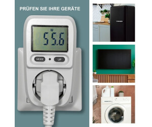 Schwaiger Energiekosten Messgerät STEM1044 Display beleuchtet, IP44 Schwaiger Energiekosten Messgerät STEM1044 Display beleuchtet, IP44
