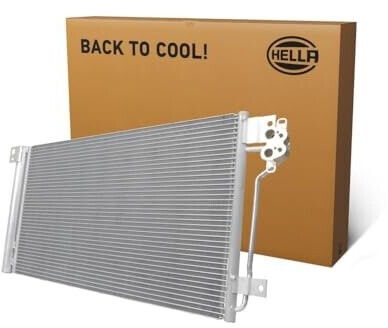 Hella Klimaanlagen-Kondensator Easy2Fit, Aluminium, mit Trockner (8FC 366 221-231), Bild 3
