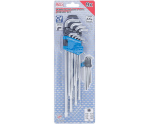 Torx Winkelschlüssel Satz 9 tlg mit Loch Typ Torx Winkelschlüssel Satz 9 tlg mit Loch Typ
