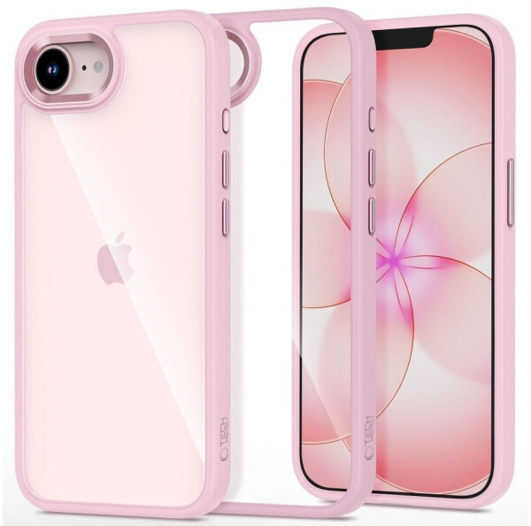 Tech-Protect Magmat Case for iPhone 16e / 17e Clear Pink