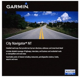 Garmin City Navigator NT - Alpes, Allemagne, Autriche et Suisse (microSD/SD)