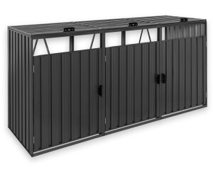 GreenYard 3er Mülltonnenbox 240 x 80 x 122 cm anthrazit ab 199,00 € (Oktober 2026)