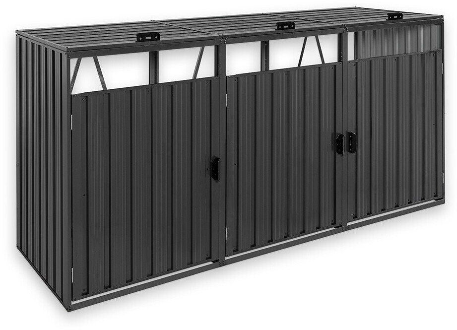 GreenYard 3er Mülltonnenbox 240 x 80 x 122 cm anthrazit ab 199,00 € (Oktober 2026)