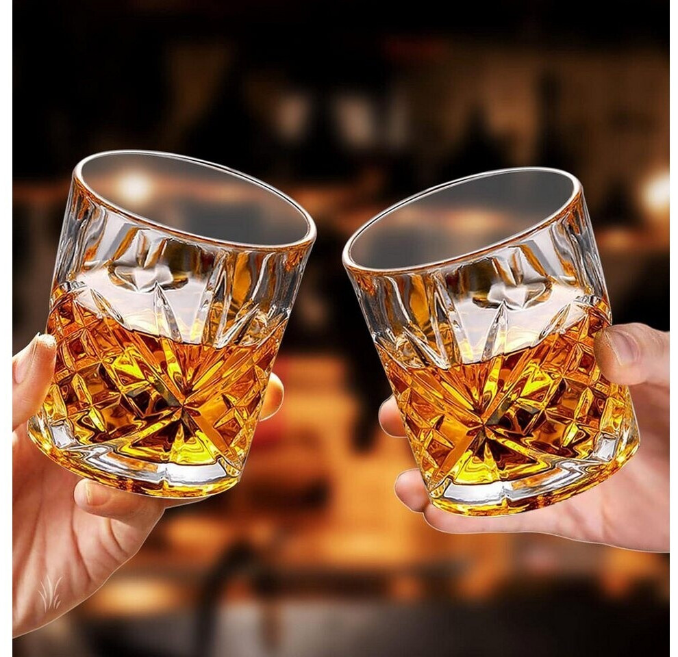 LuxusKollektion Whiskey Gläser 6er Set, Kristallglas, 300ml ab 76,99 € (Oktober 2026)