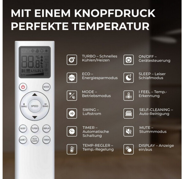 Kältebringer Split-Klimagerät KBO9-R290, Bild 8