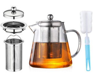 Teekanne Teekanne aus Borosilikatglas mit Siebeinsatz, 750ml, spülmaschinenfest ab 46,99 € (Oktober 2026)