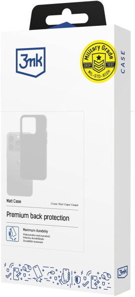 3mk Apple iPhone 12 Pro Max Matt Case black, Bild 3