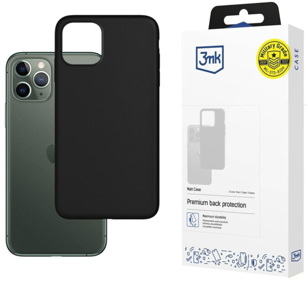 3mk Apple iPhone 12 Pro Max Matt Case black, Bild 4