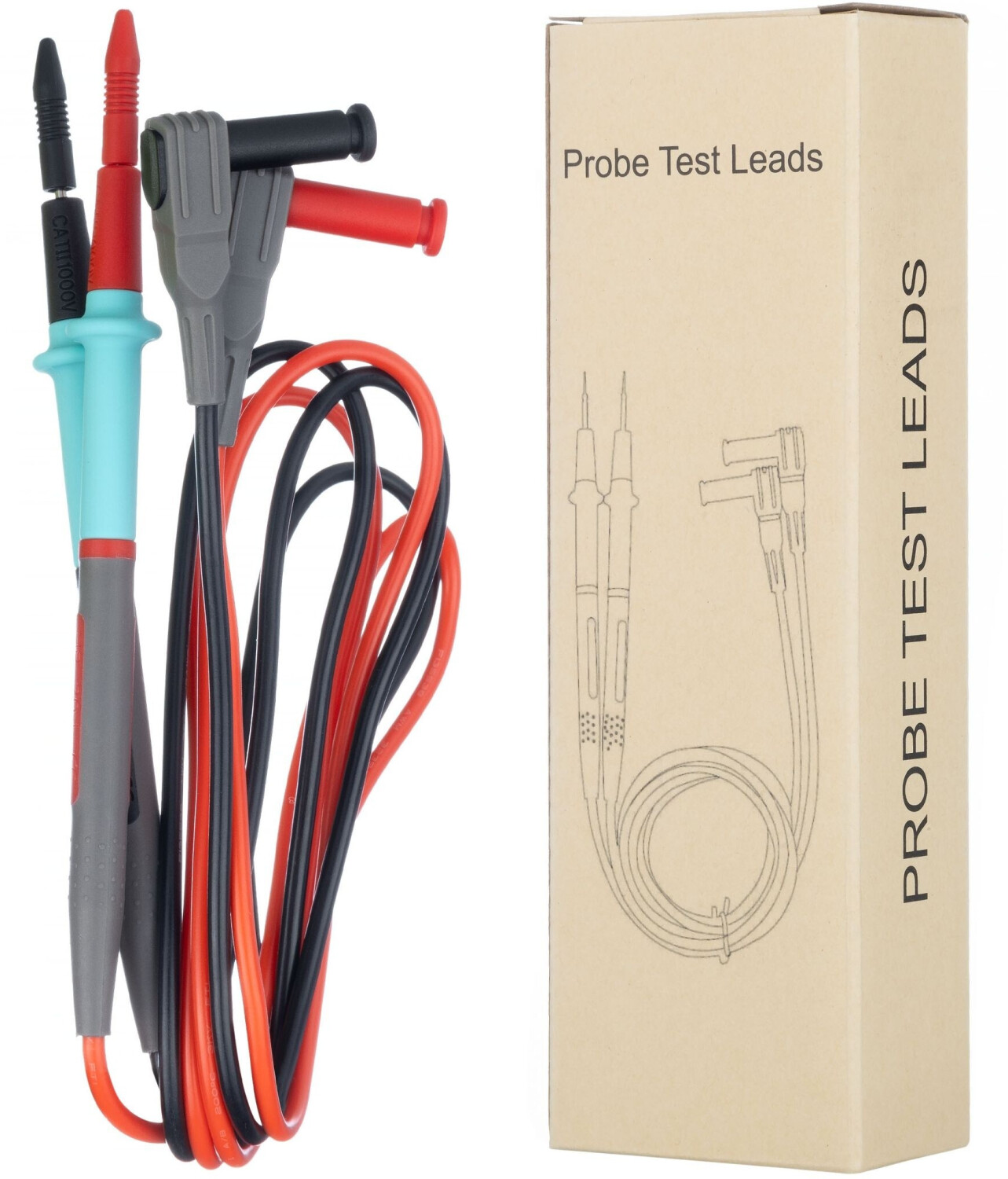 Kaufe 1 Paar Digital-Multimeter-Sonden, weicher Silikondraht, Nadelspitze, universelle Messleitungen mit Krokodilklemme für LED-Tester zum Preis ab 3.77 Kaufe 1 Paar Digital-Multimeter-Sonden, weicher Silikondraht, Nadelspitze, universelle Messleitungen mit Krokodilklemme für LED-Tester zum Preis ab 3.77
