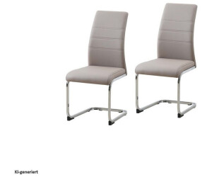 HTI-Line SallyC Freischwinger 2er-Set, Kunstleder, cappuccino ab 69,99 € (Oktober 2026)